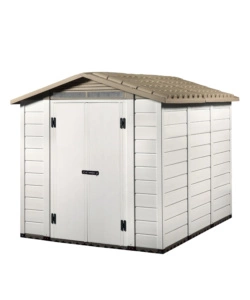 CASETTA DA GIARDINO IN PVC GAROFALO "TUSCANY 240" L.229 X P.262 X H.220